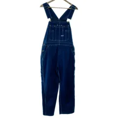 【中古】　BIG SMITH　オーバーオール　デニム　ボトムス　ジップフライ　無地　アメカジ　古着　/1081のサムネイル