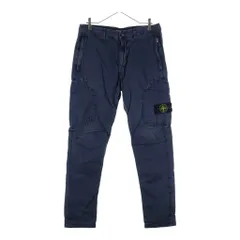 STONE ISLAND (ストーンアイランド) RE-T Cargo Pants ロゴワッペン フェード加工 カーゴパンツ グレー 7015319WAのサムネイル