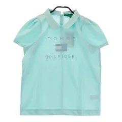 サイズ：L TOMMY HILFIGER GOLF トミー ヒルフィガーゴルフ  バックジップ 襟付き 半袖Tシャツ  グリーン系 [240101729831] ゴルフウェア レディース ストストのサムネイル