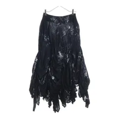 LIMI feu (リミフゥ) GALAXY PT GATHER SKIRT LK-S02-208 ギャラクシー プリント ロングスカート レディース ブラックのサムネイル