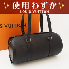 美品 ルイヴィトン エピ スフロ ノワール ポーチ付 ブラック - メルカリ