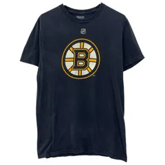 Reebok 半袖 プリントTシャツ M ブラック リーボック プルオーバー 両面プリント 背番号 バックプリント カットソー 夏物 a807-5070のサムネイル