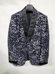 TOM FORD トムフォード ヒョウ柄 レオパード シルク タキシード ジャケット S 未使用品のサムネイル