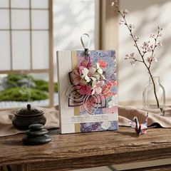 お正月飾り クラフトバンド壁飾り ハンドメイド 梅と椿 - メルカリ