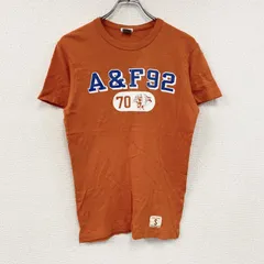 Abercrombie　アバクロンビー　半袖プリントＴシャツ　シングルステッチ　オレンジ　Sサイズ　古着【値引き交渉OK！】のサムネイル
