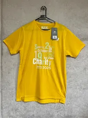 Y【Y12-96】△ new balance　 Lサイズ　東京レガシーハーフマラソン2025　ドライ半袖Tシャツ　黄色のサムネイル