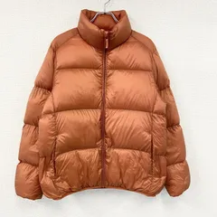 UNIQLO ユニクロ ウルトラライトダウンジャケット ダウン90% オレンジ Lサイズ 古着【値引き交渉OK!】のサムネイル