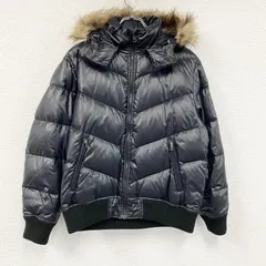 UNIQLO ユニクロ プレミアムダウンジャケット ファーダウンジャケット ダウン90% 黒 ブラック Mサイズ 古着【値引き交渉OK!】のサムネイル