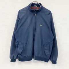 IZOD　アイゾッド　LACOSTE　ラコステ　スイングトップ/ハリントンジャケット　紺　ネイビー　Lサイズ　古着のサムネイル