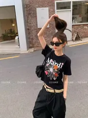 mardi mercredi マルディメクルディ Tシャツ ショート丈のサムネイル