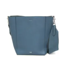 セリーヌ(Celine) サングル スモール バケット レディース レザー ショルダーバッグ ブルーのサムネイル