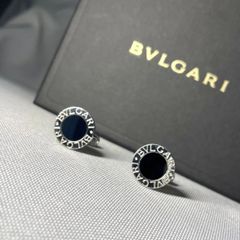 美品 BVLGARI ブルガリ B-ZERO ロゴ ブラックオニキス & スターリング