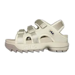 未使用 FILA DISRUPTOR SD PUFFY ディスラプター サンダル パフィー  フィラ USS24036 ベージュ 25cm （16837M）のサムネイル