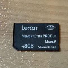 7-045【フォーマット済み】Lexar メモリースティックPRO Duo 8GBのサムネイル