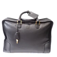 Ft1360011 ロエベ ミニボストンバッグ ハンドバッグ アマソナ40 ブラック レディース LOEWE 中古のサムネイル