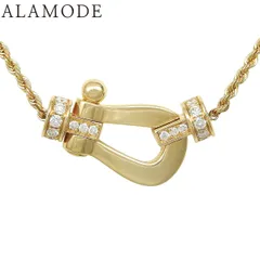 FRED(フレッド) フォース10 ネックレス ダイヤモンド 7B0236 イエローゴールド K18YG 7.1g ユニセックス 41100096084【中古】【アラモード】のサムネイル