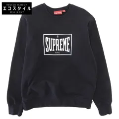Supreme　シュプリーム　Warm Up Crewneck トレーナー トップス メンズ ブラック S 19SS　Sのサムネイル