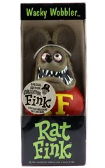Funko Wacky Wobbler Rat Fink Grey ファンコ社ワッキーワブラー ラット・フィンク　グレー　限定版のサムネイル
