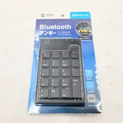 サンワサプライ Bluetooth テンキー NT-BT21BK PC周辺機器 (RM843)のサムネイル