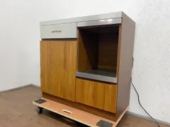 ▼unico ウニコ キッチンカウンター ストラーダ STRADA 90カウンター レンジ台 スライド棚 ステンレストップ 北欧 末次家具工芸(貝1694)のサムネイル