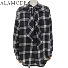 BALENCIAGA(バレンシアガ) ニュースウィングシャツ シャツ/ブラウス 2017年 アパレル ファッション 衣類 ボウタイ チェック柄 34 コットン ブラック黒 グレー イエロー 520497 レディース 40802193956【中古】【アラモード】のサムネイル