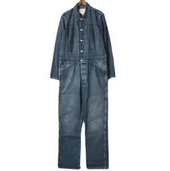 RRL ダブルアールエル 26SS HARTINGTON インディゴデニムカバーオール MNRRCVA17620022 / 782P05123001 L オールインワン Double RL ジャンプスーツ ツナギ 定価126,500円のサムネイル