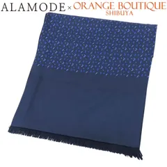 HERMES(エルメス) テントウムシ リバーシブル ストール ネイビー紺 ブルー青 シルク アンゴラ ストール アパレル ファッション小物 ショール マフラー ユニセックス 40802195275【中古】【アラモード】のサムネイル