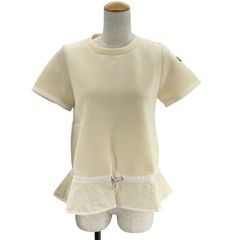 MONCLER 裾フリル半袖Tシャツ - メルカリ
