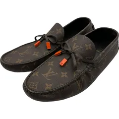 ルイ・ヴィトン LOUIS VUITTON モノグラム総柄ドライビングシューズ ND0213 ブラウン レザー メンズ その他靴のサムネイル