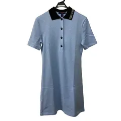 ルイヴィトン  LOUIS VUITTON   ピケポロドレス　Pique polo　モノグラム　ブルー/ブラック　コットン　1AIAM7　＃XSサイズのサムネイル