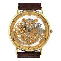 ユリスナルダン フルスケルトン オートマティック 自動巻き イエローゴールド メンズ ボーイズ Ulysse Nardin【中古】 【時計】のサムネイル
