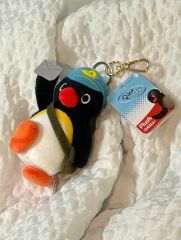 PINGU ぬいぐるみ エコバッグ カラビナ付き 全3種 コンプリート PINGU