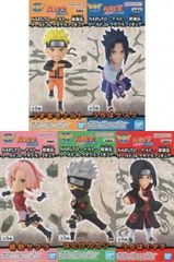 피겨 전 5종 세트 [NARUTO-나루토- 질풍전] 월드 콜렉터블 피규어[10일 이내 발송]