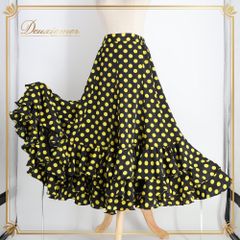 未使用】 PRIMA BOUTIQUE ドット フリル マーメイド スカート - メルカリ