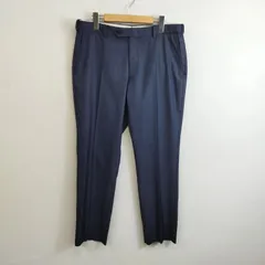 MACKINTOSH LONDO マッキントッシュロンドン スラックス パンツ センタープレス ビジネス 三陽商会 ネイビー ウエスト88 G106のサムネイル