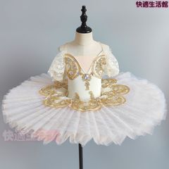 バレエ衣装 白チュチュ 白バラ頭飾り付き - メルカリ
