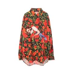 ルイ・ヴィトン LOUIS VUITTON Plain Rainbow オズの魔法使い 長袖 RM191 LTY HGS66W シルク シャツ メンズ 未使用のサムネイル