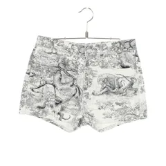クリスチャンディオール Christian Dior デニムパンツ Toile de Jouy ショート コットン パンツ レディース Used Cのサムネイル