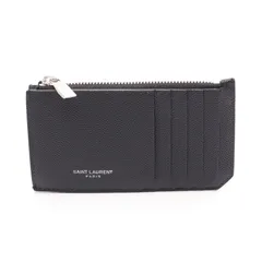 サンローランパリ SAINT LAURENT PARIS コインケース フラグメント ジップポーチ 609362BTY0N1000 レザー カードケース ユニセックス 新品のサムネイル