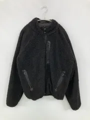 FREAK'S STORE フリークスストア ブルゾン M ブラック ボア 無地 ミドル丈 フードなし ジップアップ レディースのサムネイル