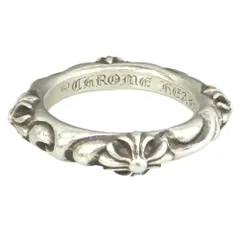 CHROME HEARTS クロムハーツ（原本無） SBT バンド リング シルバー系 19号【中古】 CHROME HEARTS クロムハーツ（原本無） SBT バンド リング シルバー系
