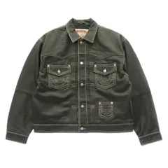 Supreme シュプリーム TRUE RELIGION トゥルーレリジョン 25AW × True Religion Leather Trucker Jacket トゥルーレリジョン レザー トラッカー ジャケット ブラック系 L【極上美品】【中古】のサムネイル