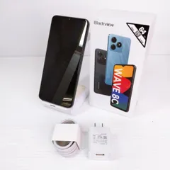 【中古品】Blackview WAVE 8C SIMフリースマートフォン 64GB ブラック〇YR-55130〇のサムネイル