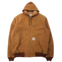 Carhartt ダック地 アクティブジャケット ブラウン - メルカリ