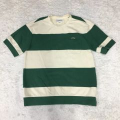 LACOSTE ボーダー モックネック ゴルフベスト FR4 LACOSTE ボーダー
