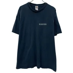 ～00s FRUIT OF THE LOOM 半袖 プリントTシャツ 2XL ブラック フルーツオブザルーム プルオーバー ～00年代 両面プリント 夏物 a807-5180のサムネイル