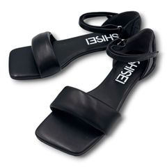 SHISEI シーセイ PADDED SANDAL パデッドサンダル スクエアトゥ