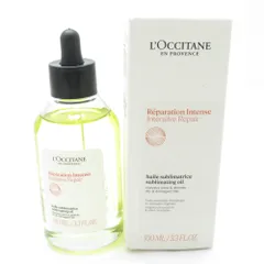 美品 L'OCCITANE ロクシタン インテンシヴR ヘアオイル 洗い流さないヘアトリートメント 100ml 残量多 BN6076Nのサムネイル