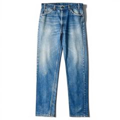 ヒゲ 90s USA製 Levis 505 0215 デニム パンツ W34 L34 / 90年代
