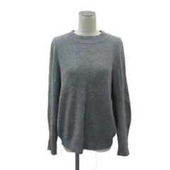 マッキントッシュ ロンドン MACKINTOSH LONDON ニット セーター 長袖 リブ ウール カシミヤ混 38 グレー G5N48-819-07 /SM22 ■GY74のサムネイル